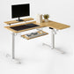 L-Shaped Standing Desk with Accessories Set (60"x23")
