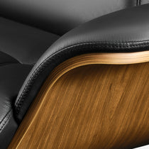 Matteo,Napa Leather Lounge Chair and Ottoman