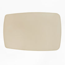 Height-Adjustable Saddle Leather C-Shaped Side Table