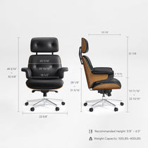 Mathias, Napa Leather Executive Office Chair
