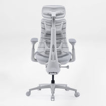 Eureka Ergonomic LiberNovo Omni Pro white chair rear view