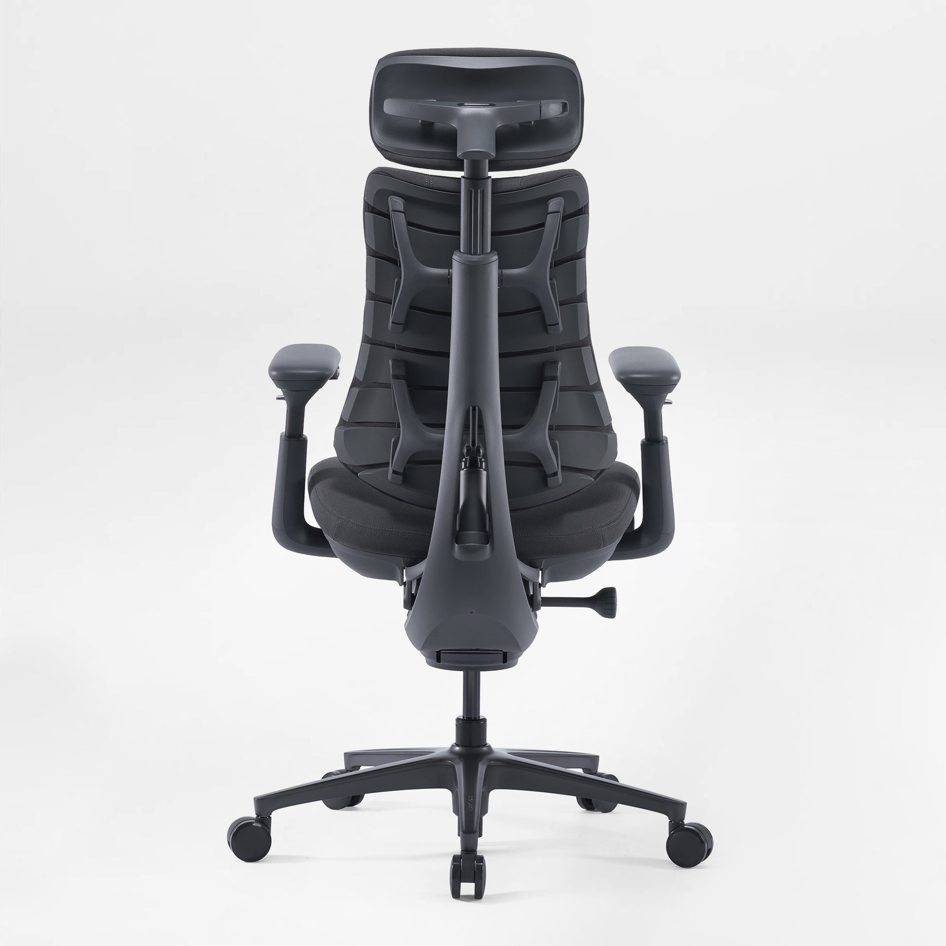 Eureka Ergonomic LiberNovo Omni Pro black chair rear view