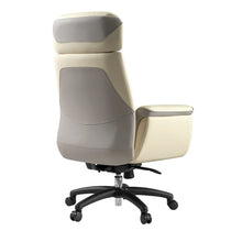 Executive Office Set:  Ark Standing Desk & Napa Leather Chair
