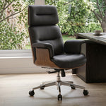 Eureka Ergonomic Mathias Marcel high back black office chair