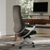 [Coming Soon]Nox, Genuine Leather Executive Office Chair - Black
