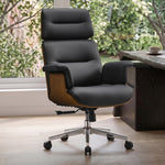 Eureka Ergonomic Mathias Marcel high back black office chair
