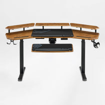 solid wood standing desk