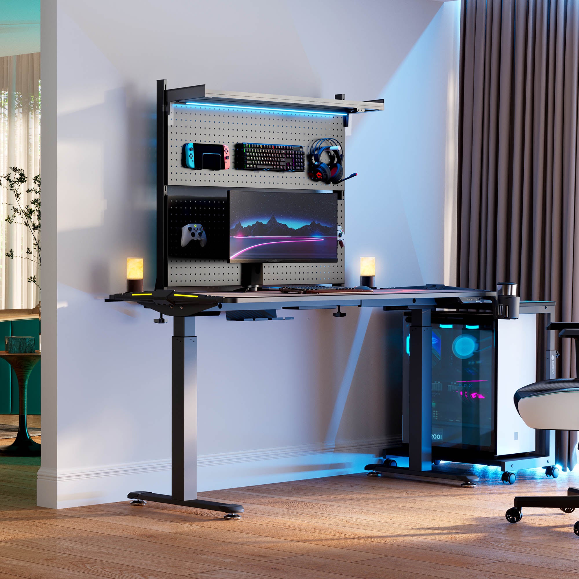 Dual Monitor Computer Desks