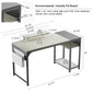 55x23 Office Desk with Storage Space