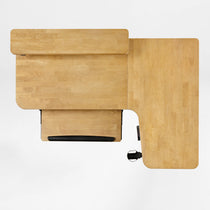 L-Shaped Standing Desk with Accessories Set (60"x23")