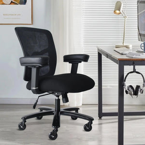 Eureka Ergonomic Big & Tall Heavy Duty Mesh Ergonomic Office Chair,Black