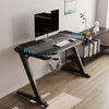 50x26 Gaming Desk with Z Shaped Legs - Black