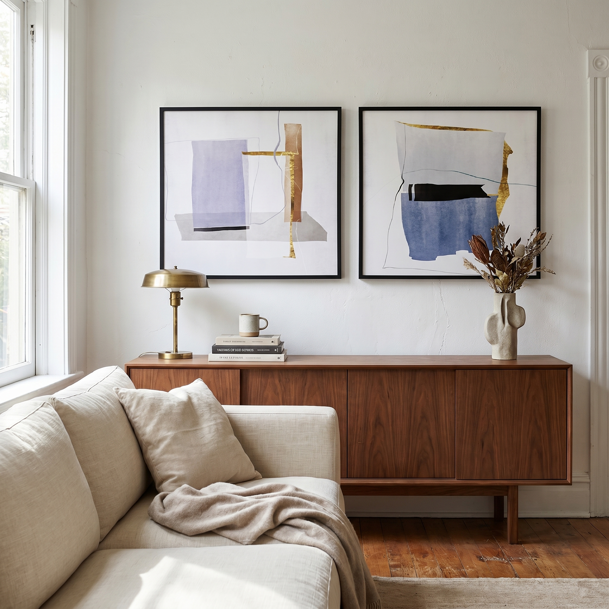 39'' Mid-century Wall Art Decoration for Home Decor | Eureka Ergonomic