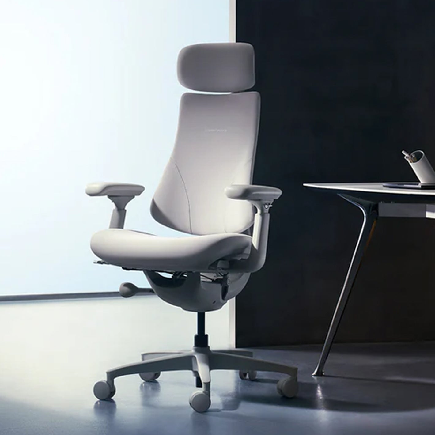 LiberNovo Omni in Home Office,  Ergonomic Office Chair, Space Grey