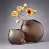 HD-01, 11.25''H, Vase - Brown