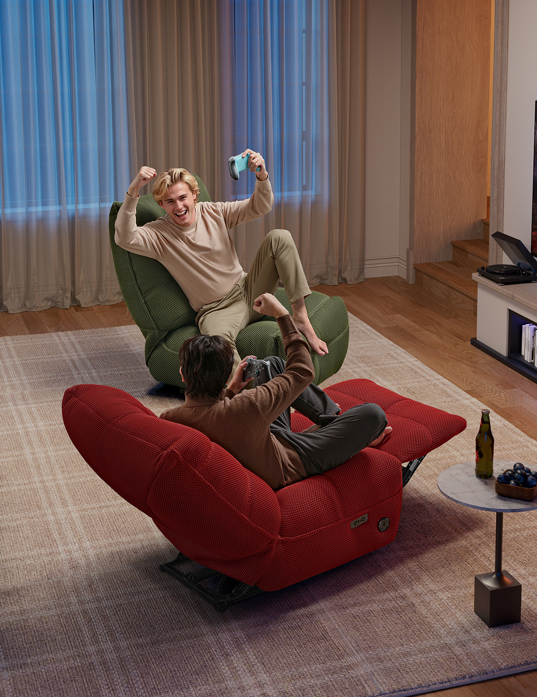 Linx, Recliner with Wireless Charging & USB
