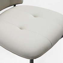 Aspen, Upholstered Dining Side Chairs Set of 2,  Indigo Blue& Off-White