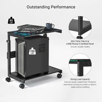 Mobile Height Adjustable CPU Cart