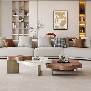 White & Walnut