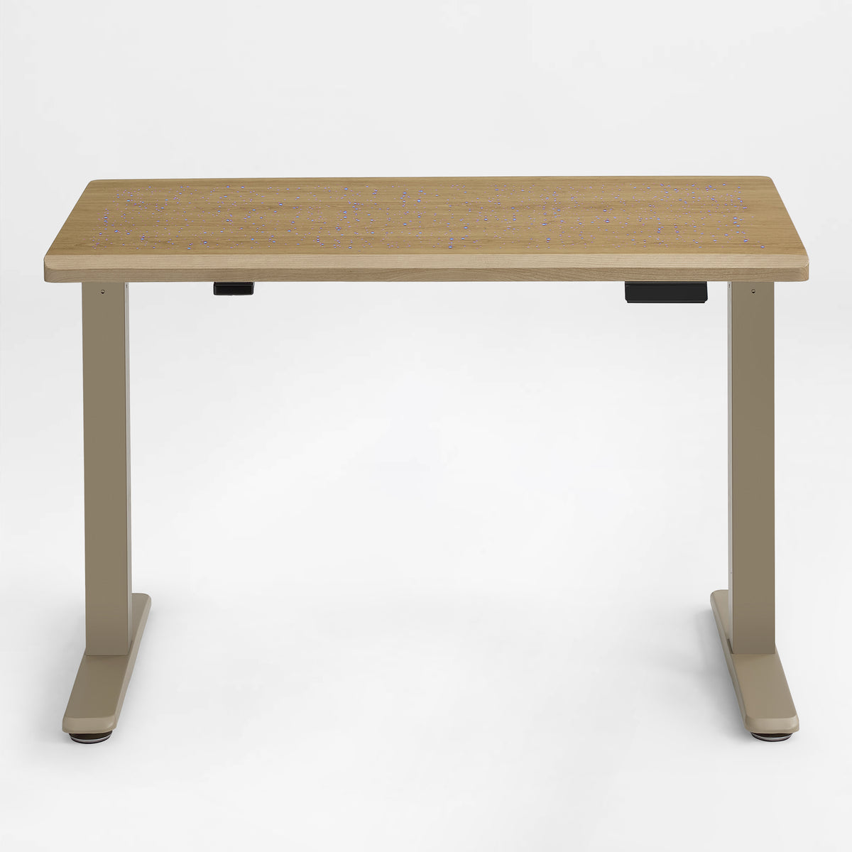 Wonder Desk Eureka Ergonomic Wonder Touch-Activated Glowing Glass Standing Desk