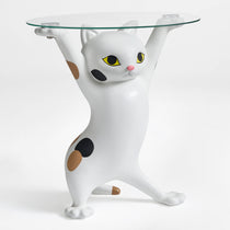 23''H, Enchanting Cat Side Table