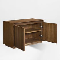 Zen Pro Series, 87"/72" Executive Standing Desk with Cabinets Set