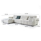 Lucy, Modern Sectional Sofa