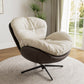 Eureka Ergonomic Living Room with Gray Alexia, Swivel Lounge Chair