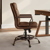 Regal, PU Leather Home Office Chair