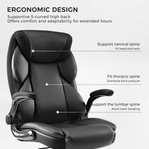 Galene, Faux Leather Office Chair