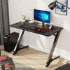 43x23 Gaming Desk with Z Shaped Legs - Black