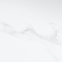 White Marble Tabletop Detail for 55 Modern Irregular Walnut Coffee Table, Showcasing Natural Veining and Elegant Texture.