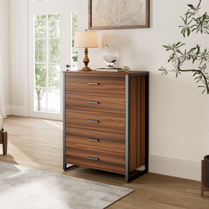 Five-drawer cabinet chest for bedrooom living room 01