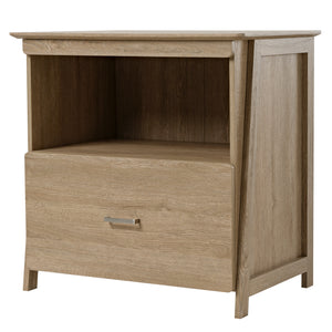 Ark EL, 29" Display File Storage Cabinet, Oak