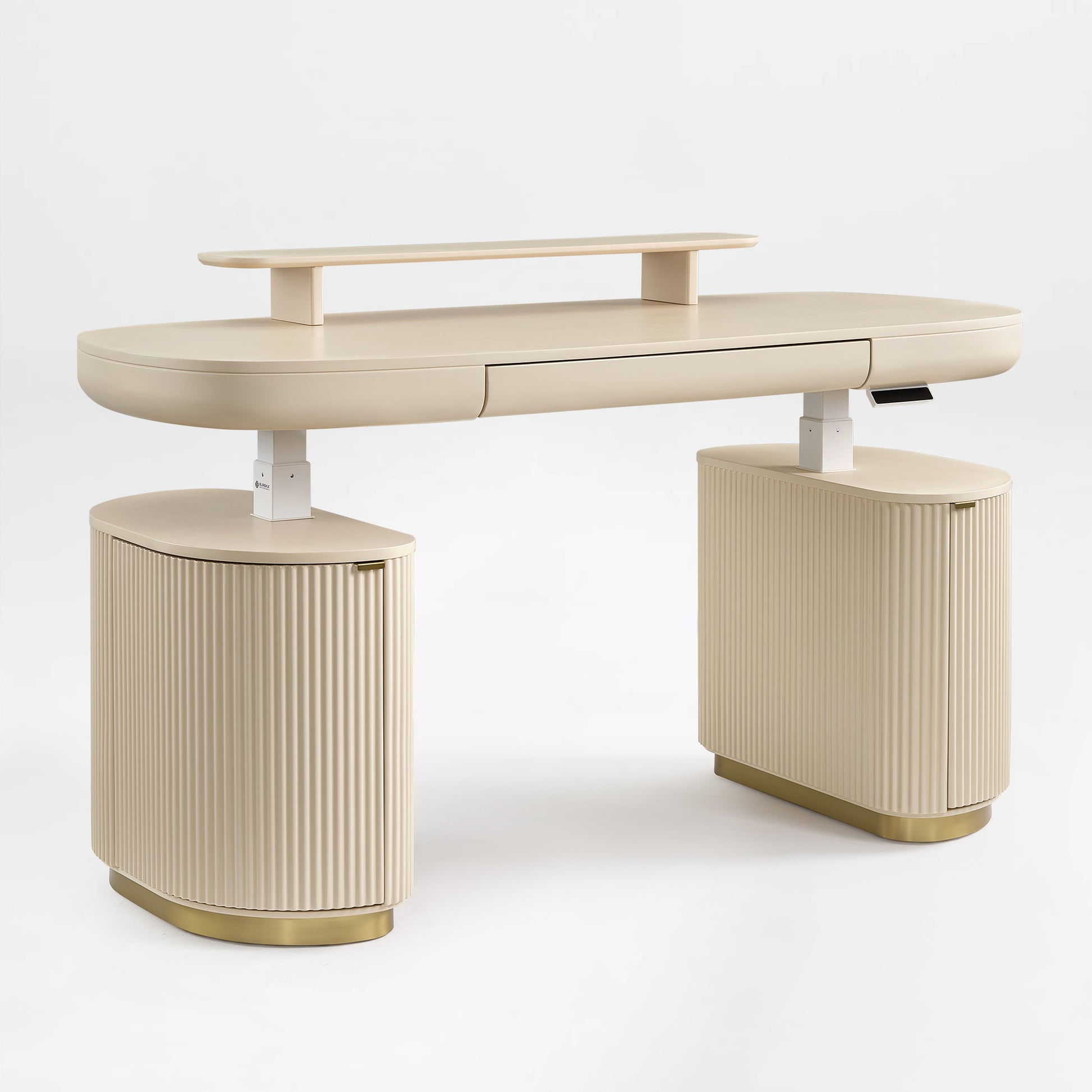 Eureka Ergonomic Opal executive desk front product view