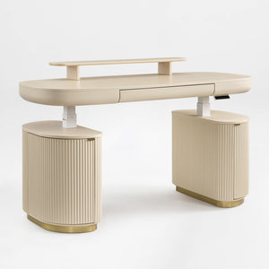 Eureka Ergonomic Opal executive desk front product view