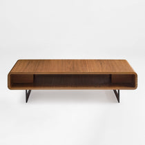 47" Walnut 3-Piece Coffee Table and Side Table Set