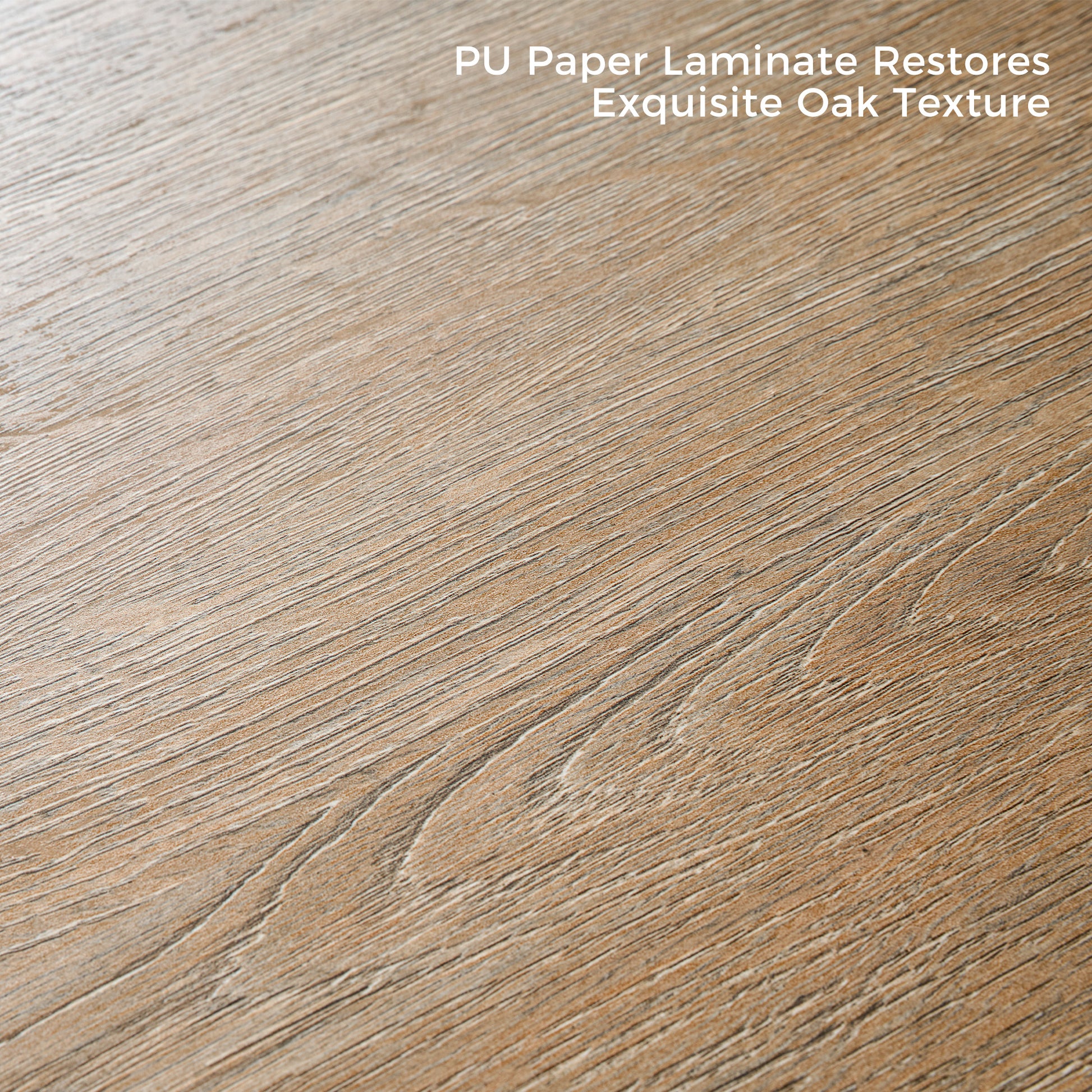 PU Paper Laminate Restores Exquisite Oak Texture
