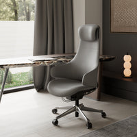 Serene Ella, Genuine Leather Executive Office Chair