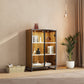 Curio Cabinet with Adjustable Shelves