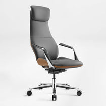 Serene Aaron, Genuine Leather Executive Office Chair