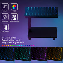 Height-Adjustable Illuminated Panel CPU Cart