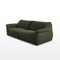 Olive Green Vero Power Sleeper Sofa With Breathable Mesh Fabric and Modular Design for Modern Living.