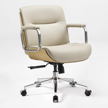 Eureka Ergonomic Mathias Mason low back office chair, side view