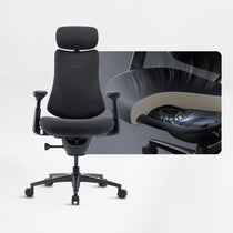 LiberNovo Omni in Home Office,  Ergonomic Office Chair, Graphite