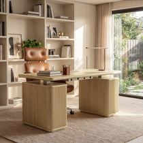 Opal Aurelia Fluted Standing Desk (60"x29")
