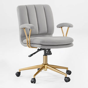 Adena Velvet Office Chair