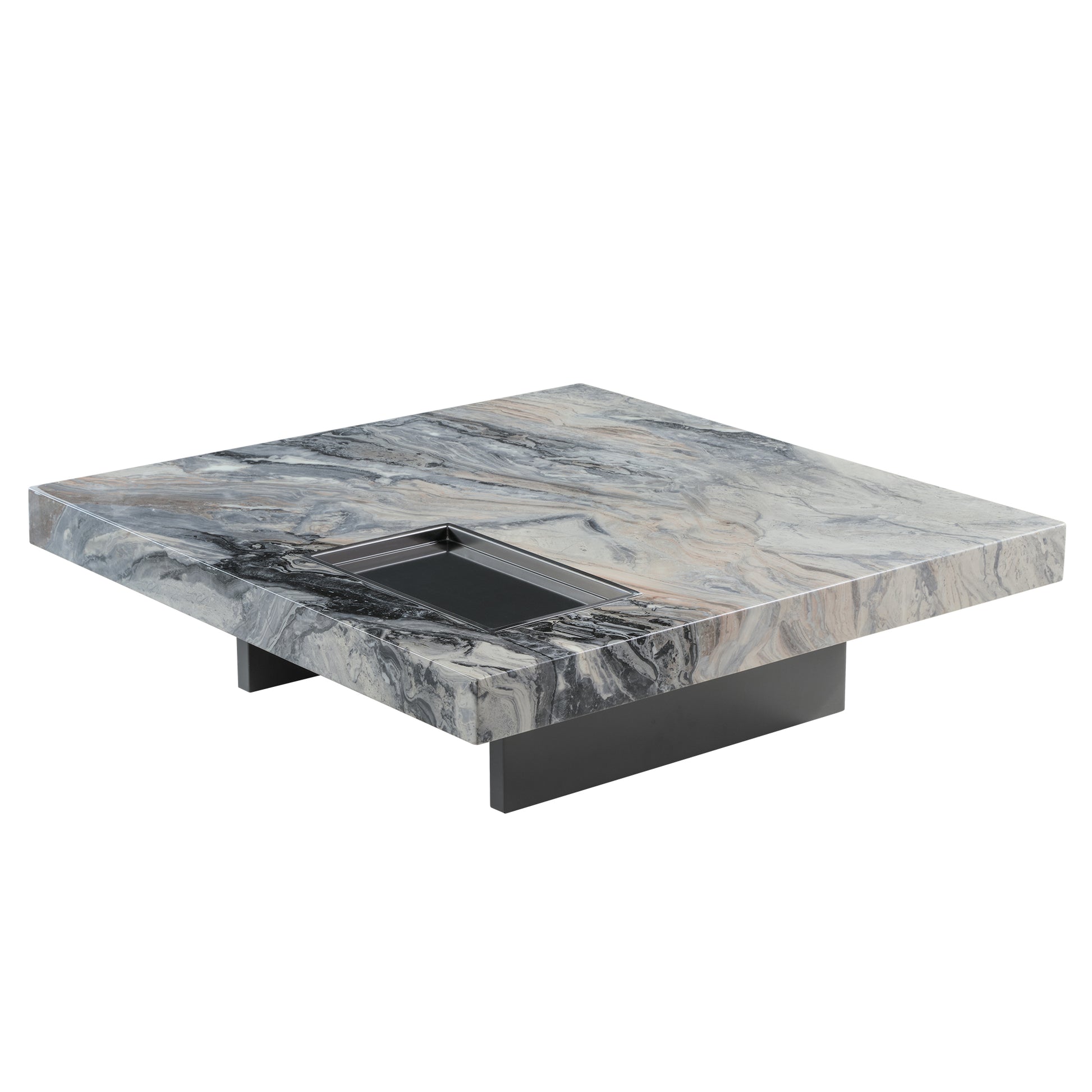 Eureka Ergonomic 39" Square Marble Coffee Table product showcase