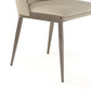 Aurelia, Upholstered Dining Side Chairs Set of 2,Beige