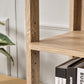 Eureka 29" storage cabinet bookshelf with Adjustable Shelves, oak